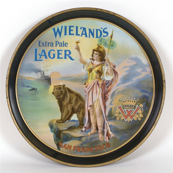 Wielands Extra Pale Lager Bear Warrior Tray